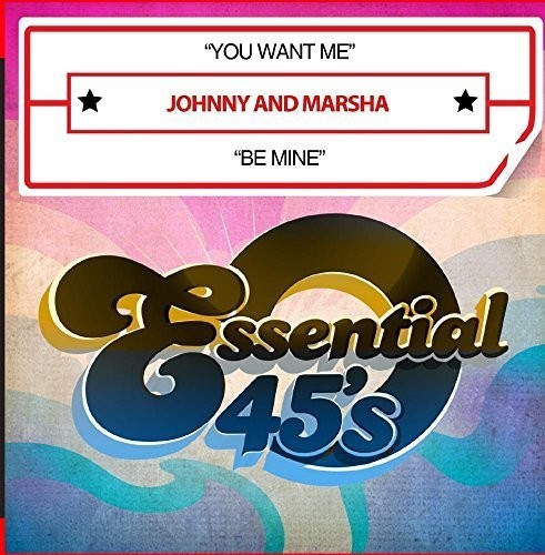 Johnny & Marsha - You Want Me / Be Mine [CD]