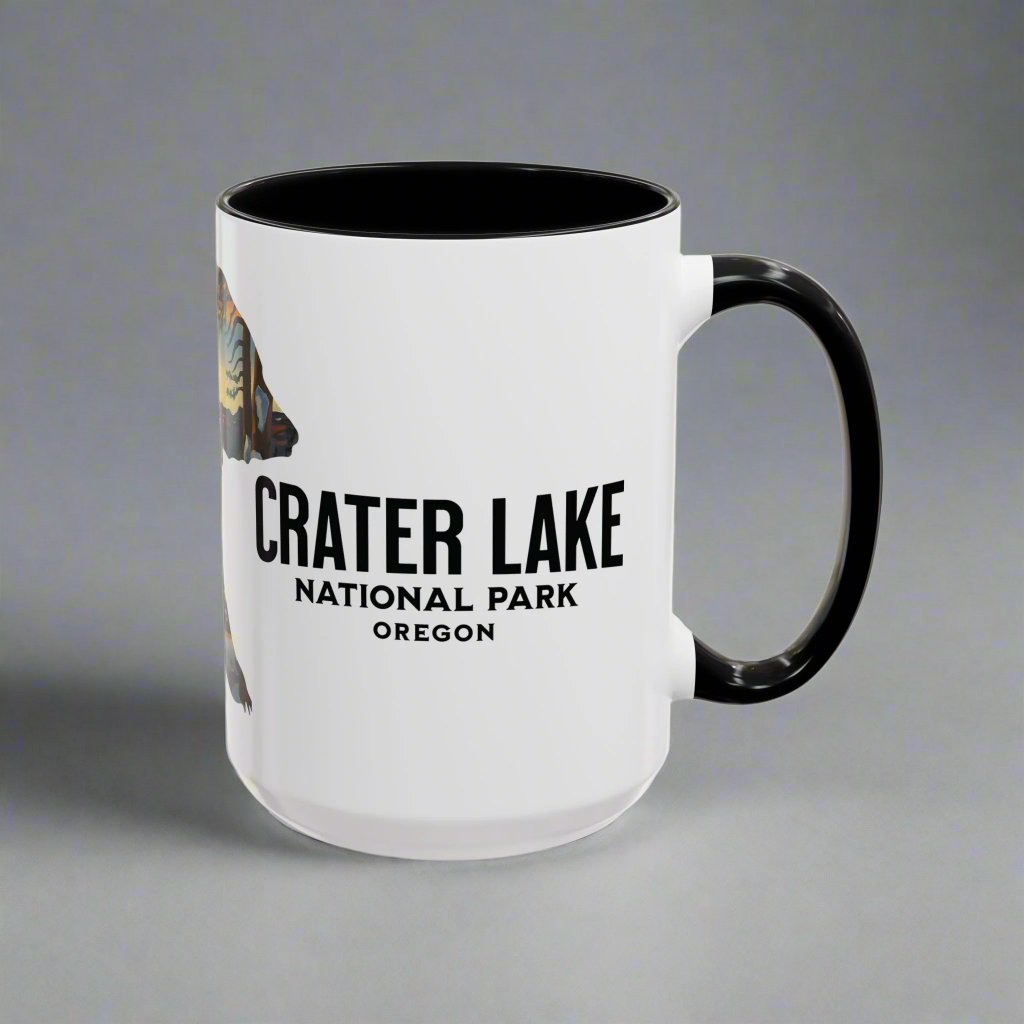 Crater Lake Accent Coffee Mug 11oz 15oz National Park Oregon