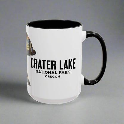 Crater Lake Accent Coffee Mug 11oz 15oz National Park Oregon