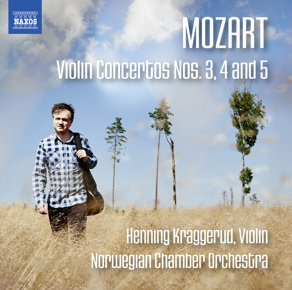 W Mozart / Kraggerud,Henning - Mozart: Violin Concertos Nos. 3 4 & 5 Music CD