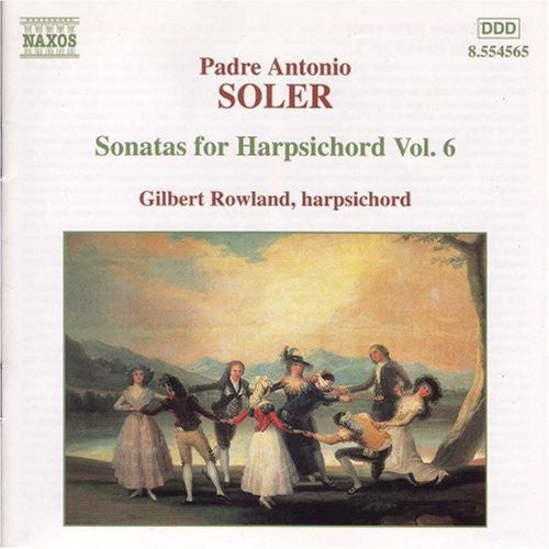 Gilbert Rowland - Sonatas for Harpsichord Vol 6 [CD]