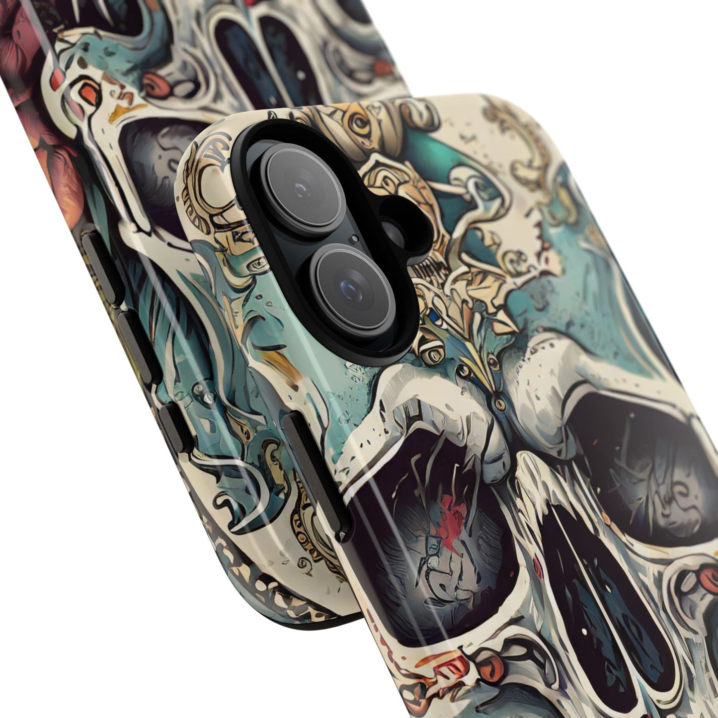 Abstract Skull Tough Phone Case