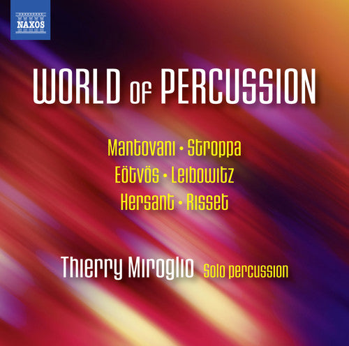 Mantovani / Miroglio - World of Percussion [CD]