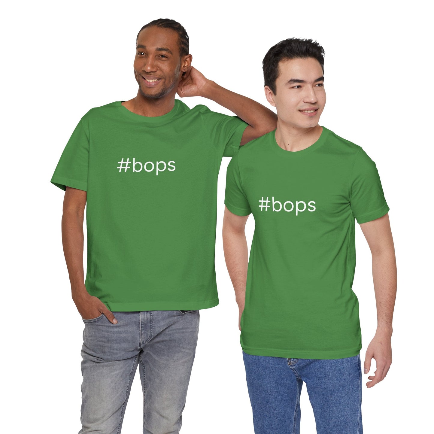 #bops Unisex High End Cotton Short Sleeve Tee