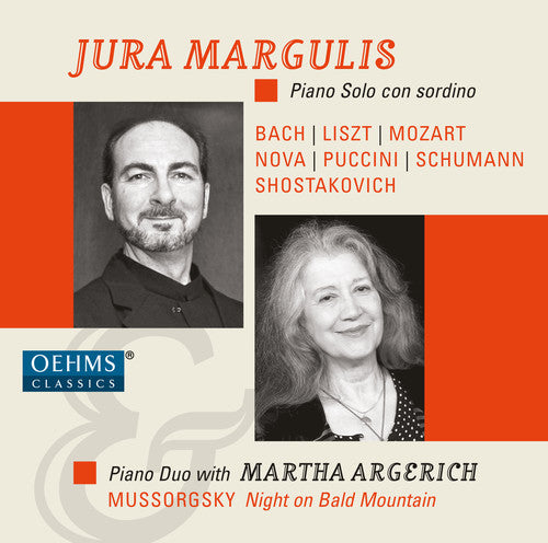 J Bach S / Margulis / Argerich - Jura Margulis & Martha Argerich - Piano con Sordino [CD]