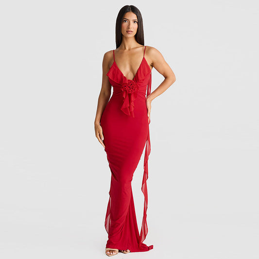 Women's Elegant Suspender Dress