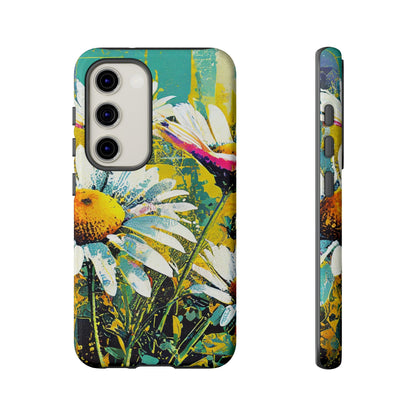 Colorful Daisy Floral Tough Phone Case