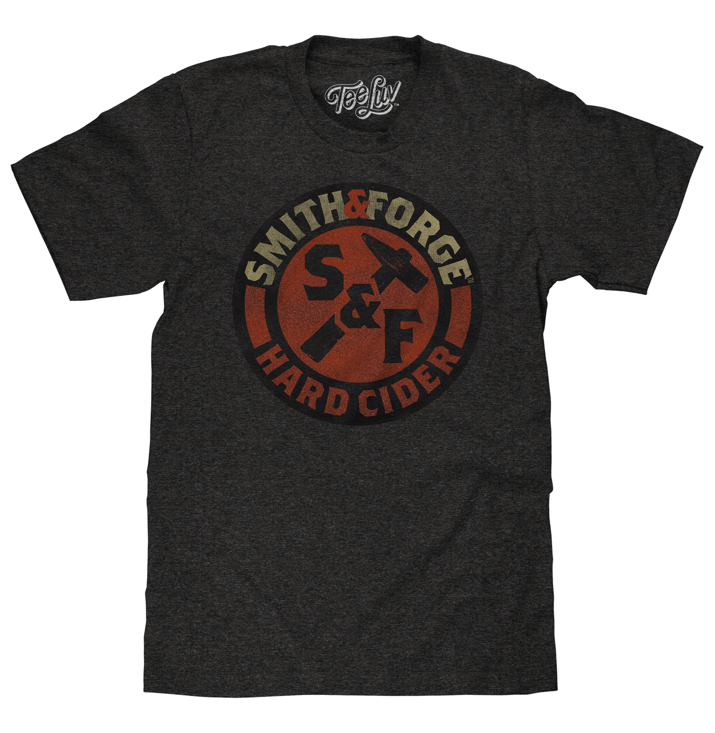 Smith & Forge Hard Cider Logo T-Shirt - Gray