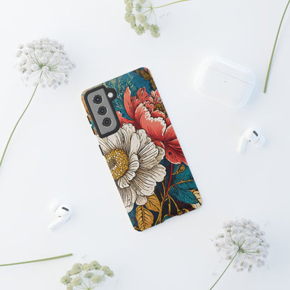 Artistic Floral Tough Phone Case