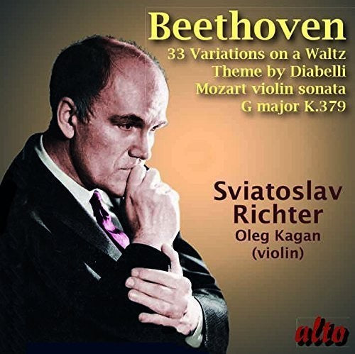 Beethoven / Richter / Kagan - BEETHOVEN: Diabelli Variations Op. 120, MOZART: Violin Sonata in G K.379, Oleg Kagan, violin [2 CD]