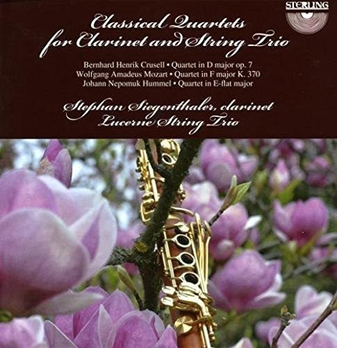 Siegenthaler / Lucerne String Trio - Classical Quartets for Clarine Music CD