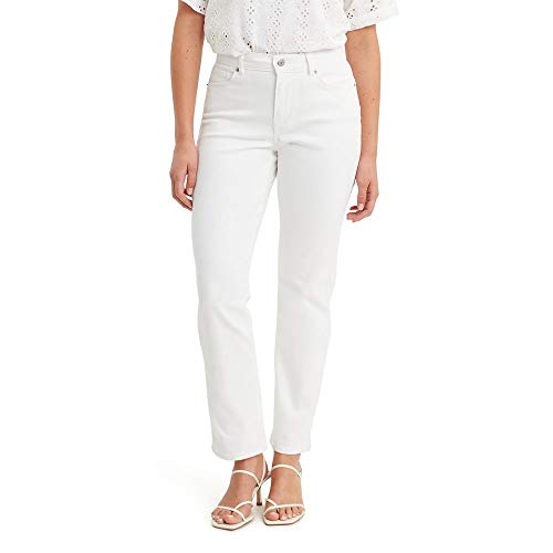 Levi's Womens Classic Straight (Also Available In Plus) Jeans, Simply White, 29 Regular US