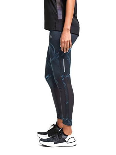 adidas Woman’s Own The Run 7/8 Mid Rise Mesh Tights, XS, Real Blue/Collegiate Royal/Legend Ink