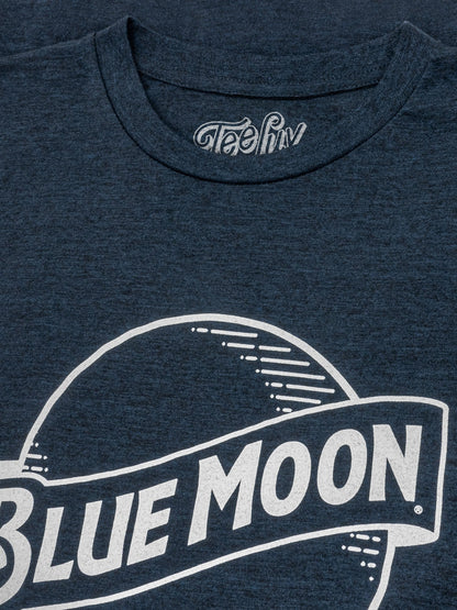 Blue Moon Logo T-Shirt - Navy