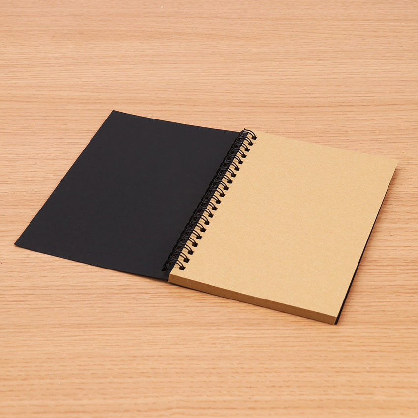 Spiral-Bound Sketchbook & Journal