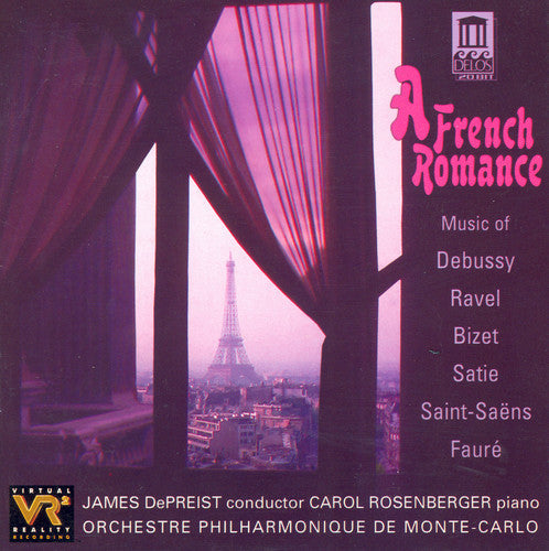 Debussy/Ravel/Bizet/Satie/Sain - French Romance Music CD