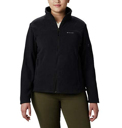 Columbia Women's Fast Trek II Jacket, Black, 3X Plus