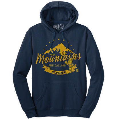 Woodsy Owl Explore Pullover Hooded Sweatshirt - Navy