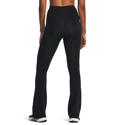 Under Armour Women's Standard Motion Flare Pants, (001) Black / / Jet Gray, Large