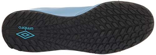 Umbro Men's Tocco 3 League TF Soccer Turf Shoe, Allure/Black/Blue, 9.5