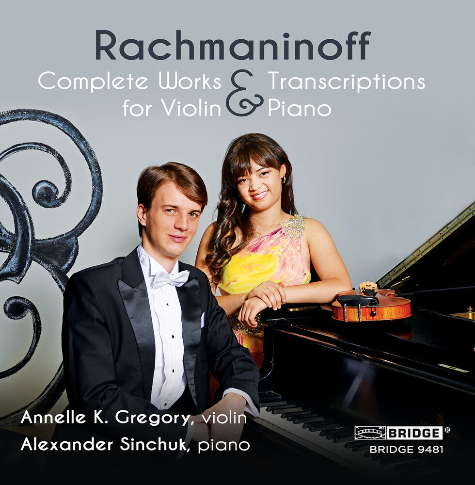 Rachmaninoff / Sinchuk - Complete Music & Transcriptions for Violin & Piano [CD]