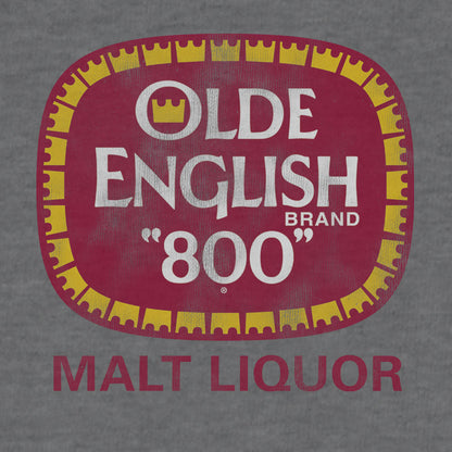 Olde English 800 Malt Liquor Hooded Sweatshirt - Oxford Gray