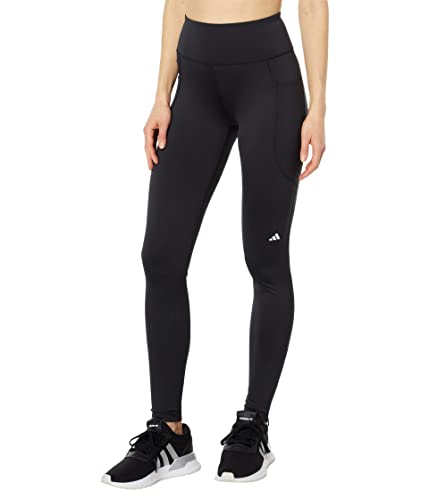 adidas Women's DailyRun Full Length Tights, Black, Medium