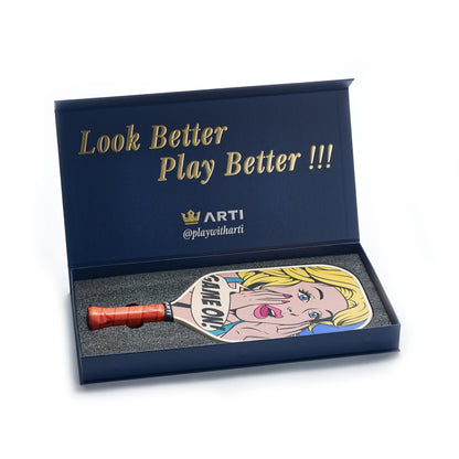 ARTI Carbon Fiber Kristen&Kristy "GAME ON" Paddle