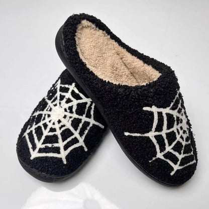 Cozy Spider Web House Shoes