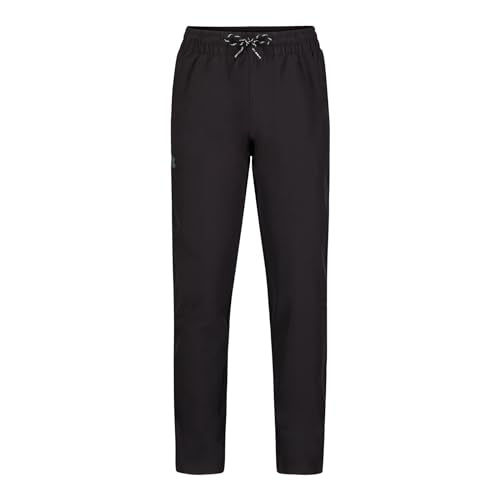 Under Armour Girls' Outdoor Pants, Lightweight 4-Way Fabric & Drawstring Closure, Black Stretch Woven
