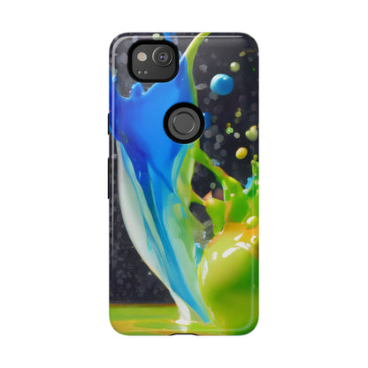 Vibrant Paint Splash Phone Case - Tough & Stylish Protection
