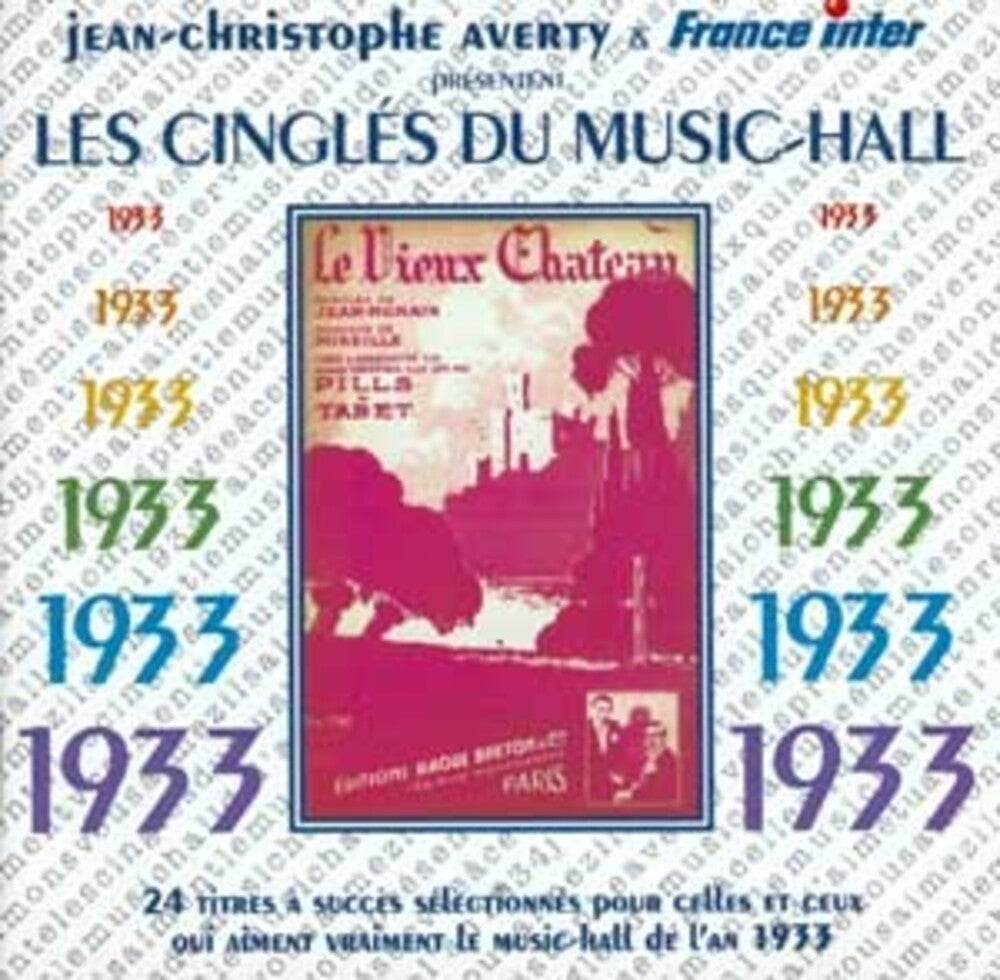 Various Artists - 1933 Les Cingles Du Music Hall [CD]