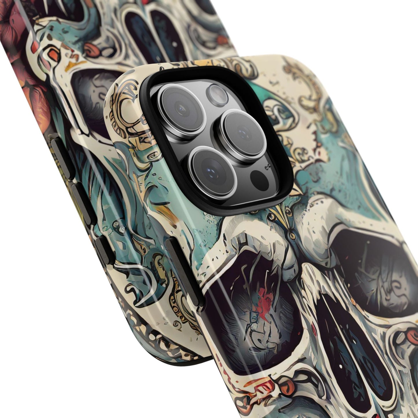 Abstract Skull Tough Phone Case