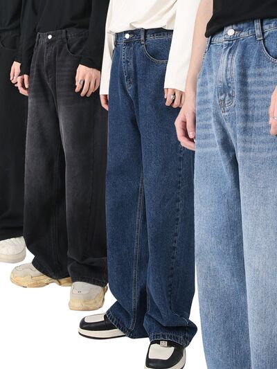 Baggy Jeans with Pockets #3 - Sybaritic Boutique