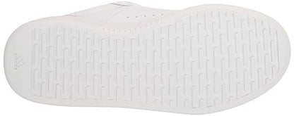 adidas Women's Park St Sneaker, White/White/Silver Metallic, 9.5