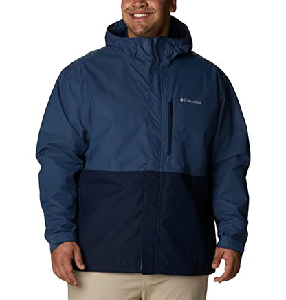 Columbia Men's Hikebound Jacket, Dark Mountain/Collegiate Navy, 2X Tall