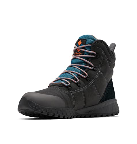 Columbia Men's Fairbanks Omni-Heat Hiking Shoe, Shark/Cave Water, 10.5 W US