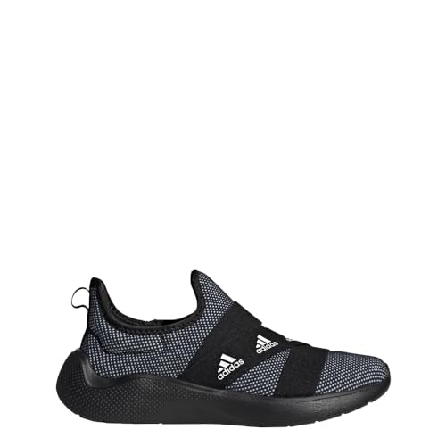 adidas Women's Puremotion Adapt Sportswear Sneaker, Core Black/White/White, 8