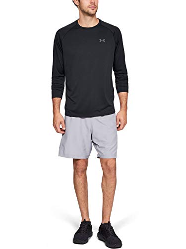 Under Armour Men's Tech 2.0 Long-Sleeve T-Shirt , Black (001)/Graphite , 3X-Large