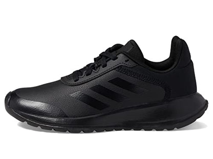 adidas Tensaur Running Shoe, Black/Black/Black, 3 US Unisex Little Kid