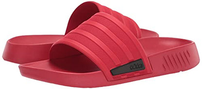 adidas Unisex Racer Tr Slide Sandal, Scarlet/Scarlet/Black, 9 US Men
