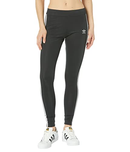 adidas Originals Women's Adicolor Classics High Shine Leggings Black Medium