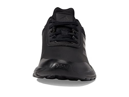adidas Tensaur Running Shoe, Black/Black/Black, 3 US Unisex Little Kid