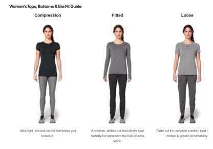 Under Armour Women's HeatGear Armour High No-Slip Waistband Pocketed Leggings , Black (001)/White , Small
