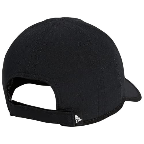 adidas Women's Superlite 2 Relaxed Adjustable Performance Cap, Black/White, One Size