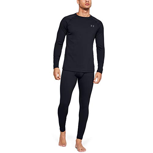 Under Armour Mens Packaged Base 2.0 Leggings , Black (001)/Pitch Gray , X-Large