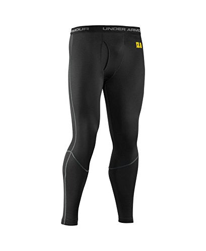 Under Armour Base 3.0 Legging - Men's Black/School Bus 3X-Large