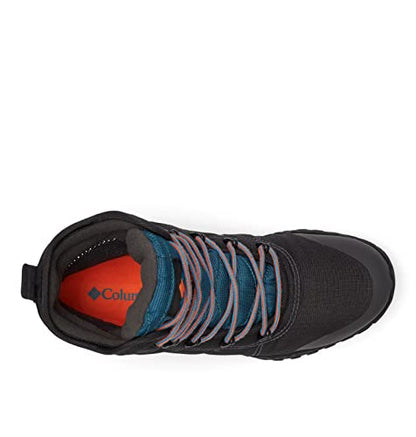 Columbia Men's Fairbanks Omni-Heat Hiking Shoe, Shark/Cave Water, 10.5 W US