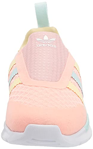 adidas Originals Zx 360 Sneaker, Haze Coral/Easy Yellow/Halo Mint, 3 US Unisex Little Kid