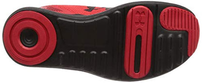 Under Armour Pre School Surge RN Alternate Closure Sneaker, Red (600)/Black, 11 US Unisex Little Kid